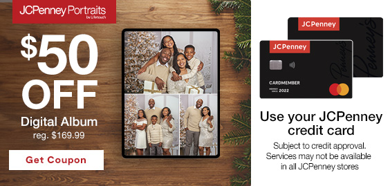 JCPenney | portraits. FREE 8x10 standard print (reg. 14.99) GET COUPON »